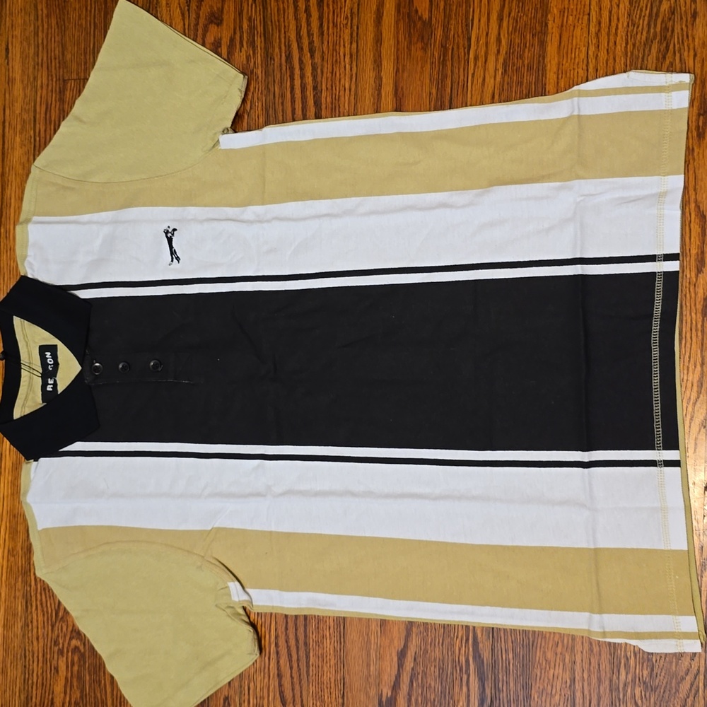 Jumping Dog Striped POLO